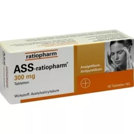 ASS-ratiopharm 300 mg Tabletten, 50 St