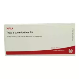 THUJA E SUMMITATIBUS D 3 Ampullen, 10X1 ml