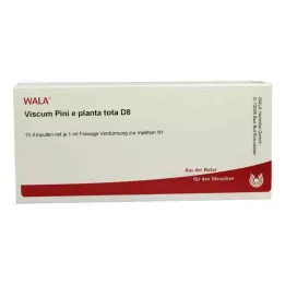 VISCUM PINI e planta tota D 8 Ampullen, 10X1 ml