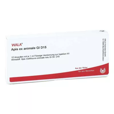 APIS EX animale GL D 15 Ampullen, 10X1 ml APIS EX animale GL D 15 Ampullen, 10X1 ml