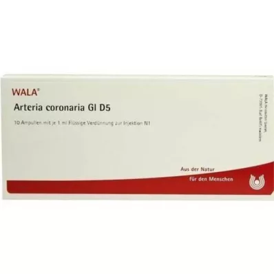 ARTERIA CORONARIA GL D 5 Ampullen, 10X1 ml ARTERIA CORONARIA GL D 5 Ampullen, 10X1 ml