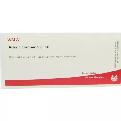 ARTERIA CORONARIA GL D 8 Ampullen, 10X1 ml ARTERIA CORONARIA GL D 8 Ampullen, 10X1 ml