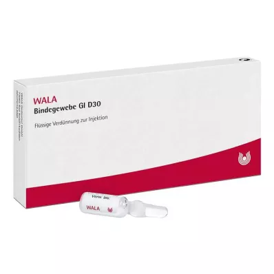 BINDEGEWEBE GL D 30 Ampullen, 10X1 ml