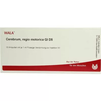 CEREBRUM REGIO motorica GL D 5 Ampullen, 10X1 ml