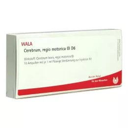 CEREBRUM REGIO motorica GL D 6 Ampullen, 10X1 ml