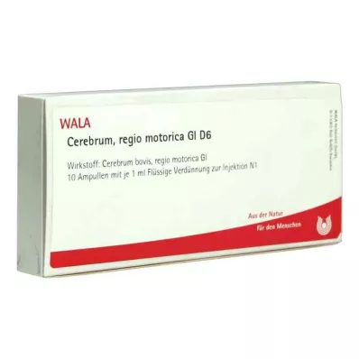 CEREBRUM REGIO motorica GL D 6 Ampullen, 10X1 ml