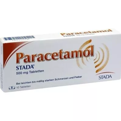 PARACETAMOL STADA 500 mg Tabletten, 10 St