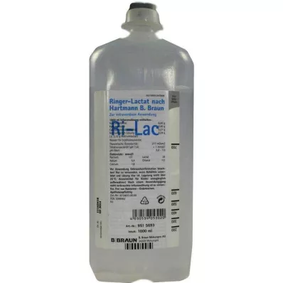 RINGER LACTAT n.Hartm.B.Braun Ecofl.Plus Inf.-Lsg., 1000 ml RINGER LACTAT n.Hartm.B.Braun Ecofl.Plus Inf.-Lsg., 1000 ml