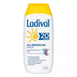 LADIVAL allergische Haut Gel LSF 20, 200 ml