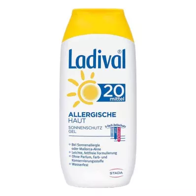 LADIVAL allergische Haut Gel LSF 20, 200 ml