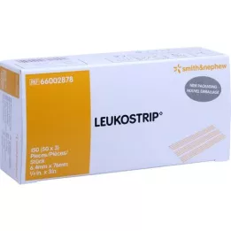 LEUKOSTRIP Wundnahtstreifen 6,4x76 mm Box, 50X3 St