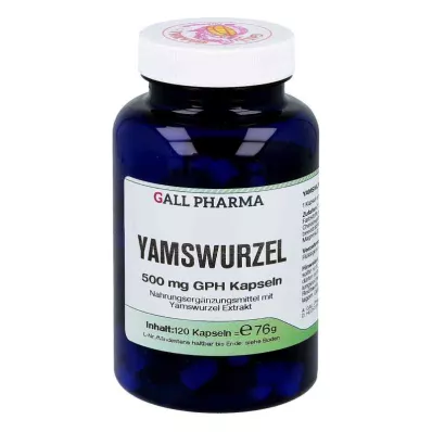 YAMSWURZEL 500 mg GPH Kapseln, 120 St