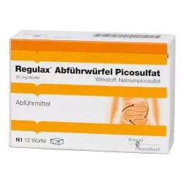 REGULAX Abführwürfel Picosulfat, 12 St