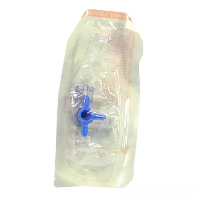 3-WEGE Hahn blau PSU, 1 St