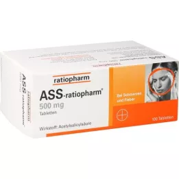 ASS-ratiopharm 500 mg Tabletten, 100 St