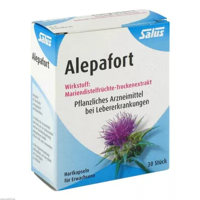 ALEPAFORT Mariendistel Hartkapseln, 30 St