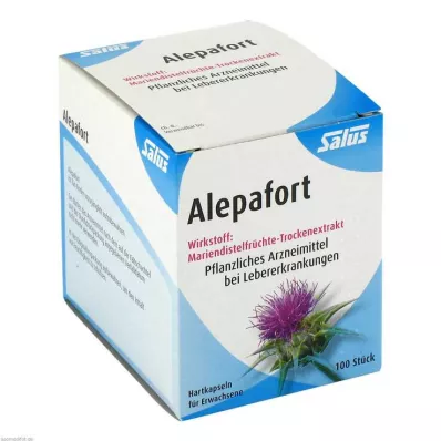 ALEPAFORT Mariendistel Hartkapseln, 100 St