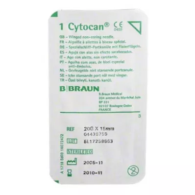 CYTOCAN Portkanüle 20 G 15 mm, 1 St