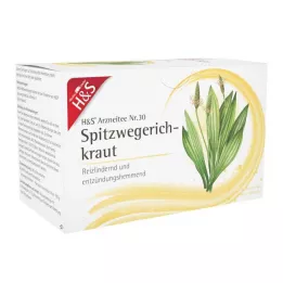 H&amp;S Spitzwegerichkraut Filterbeutel, 20X1.5 g