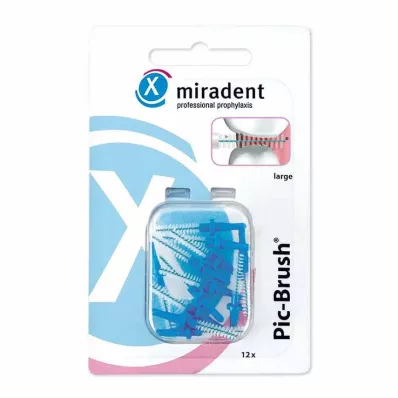 MIRADENT Interd.Pic-Brush Ersatzb.large blau, 12 St MIRADENT Interd.Pic-Brush Ersatzb.large blau, 12 St