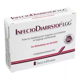 INFECTODIARRSTOP LGG Pulver z.Herst.e.Susp.z.Einn., 6 St