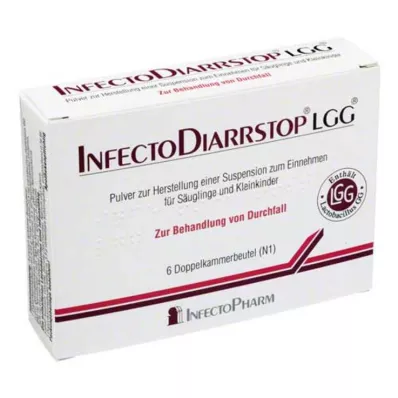 INFECTODIARRSTOP LGG Pulver z.Herst.e.Susp.z.Einn., 6 St
