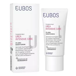 EUBOS TROCKENE Haut Urea 5% Gesichtscreme, 50 ml