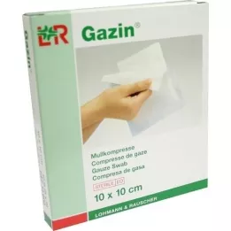 GAZIN Mullkomp.10x10 cm steril 8fach, 5X2 St