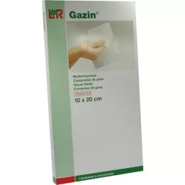 GAZIN Mullkomp.10x20 cm steril 8fach, 5X2 St