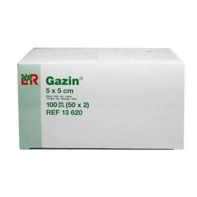 GAZIN Mullkomp.5x5 cm steril 8fach, 50X2 St