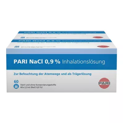 PARI NaCl Inhalationslösung Ampullen, 120X2.5 ml