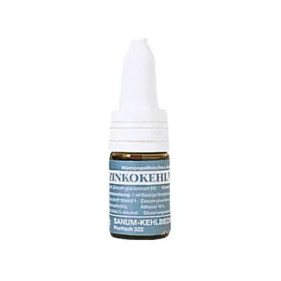 ZINKOKEHL Tropfen D 3, 10 ml ZINKOKEHL Tropfen D 3, 10 ml