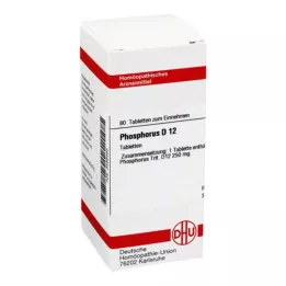 PHOSPHORUS D 12 Tabletten, 80 St