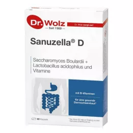 SANUZELLA D Zellulose Kapseln, 60 St