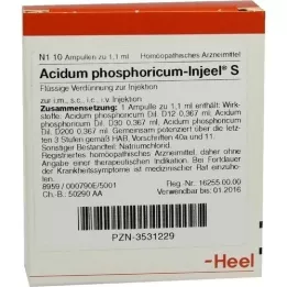 ACIDUM PHOSPHORICUM INJEEL S Ampullen, 10 St