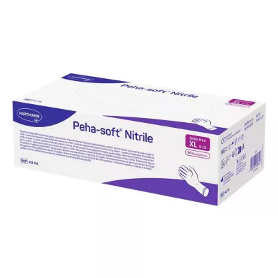 PEHA-SOFT nitrile Unt.Handsch.unste.puderfrei XL, 90 St