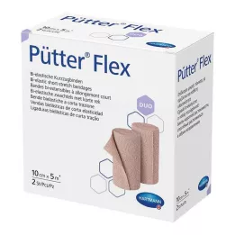PÜTTER Flex Duo Binde 10 cmx5 m, 2 St