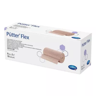 PÜTTER Flex Binde 8 cmx5 m, 10 St