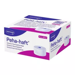 PEHA-HAFT Fixierbinde latexfrei 4 cmx20 m, 1 St
