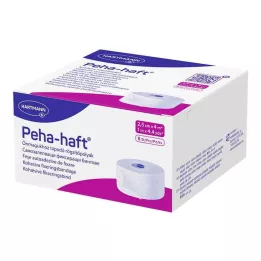 PEHA-HAFT Fixierbinde latexfrei 2,5 cmx4 m, 8 St