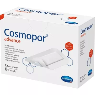 COSMOPOR Advance Wundverband 5x7,2 cm, 10 St