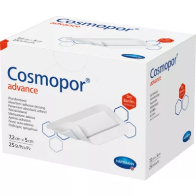 COSMOPOR Advance Wundverband 5x7,2 cm, 25 St