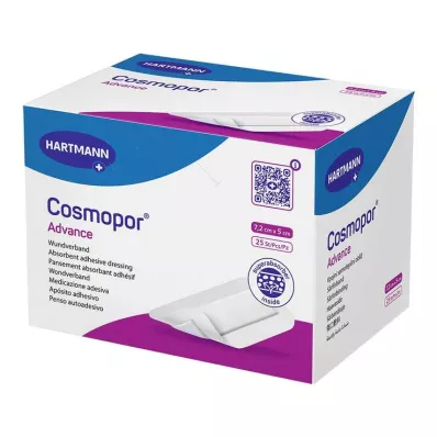 COSMOPOR Advance Wundverband 5x7,2 cm, 25 St