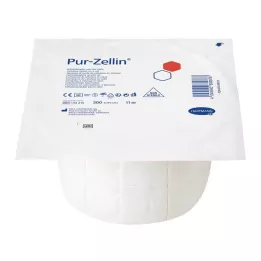 PUR-ZELLIN 4x5 cm unsteril Rolle zu 500 St., 1 St