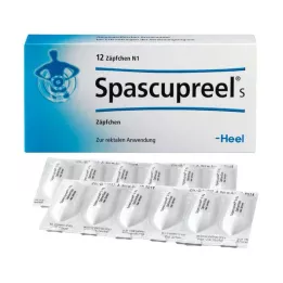 SPASCUPREEL S Suppositorien, 12 St