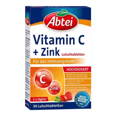 ABTEI Vitamin C plus Zink Lutschtabletten, 30 St