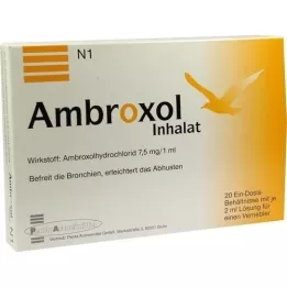 AMBROXOL Inhalat Lösung für einen Vernebler, 20X2 ml