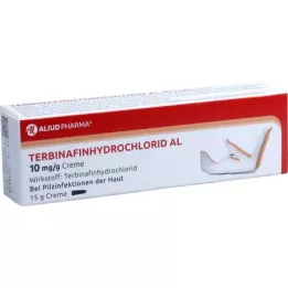 TERBINAFINHYDROCHLORID AL 10 mg/g Creme, 15 g