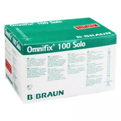 OMNIFIX Insulinspr.1 ml f.U100, 100 St OMNIFIX Insulinspr.1 ml f.U100, 100 St