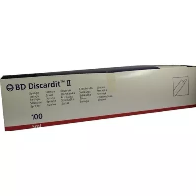 BD DISCARDIT II Spritze 5 ml, 100X5 ml